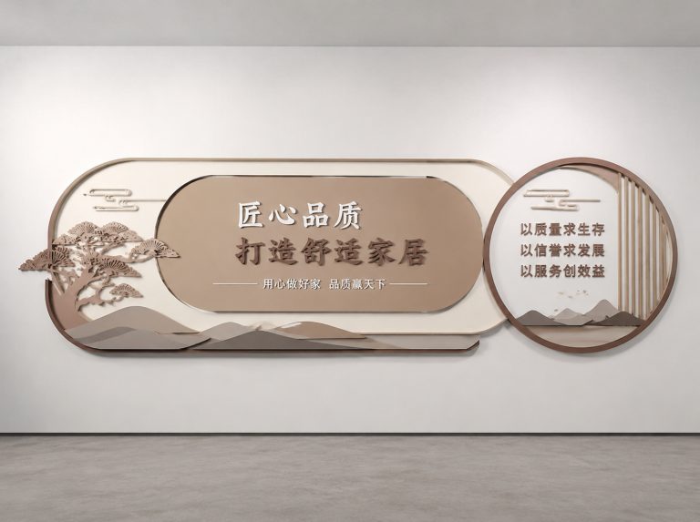 惠阳区展厅立体字发光字与灯箱